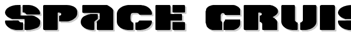 Space Cruiser Expanded font